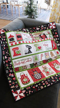 Load image into Gallery viewer, Kimberbell We Whisk You A Merry Christmas Fabric Quilt Kit With BLACK BORDER