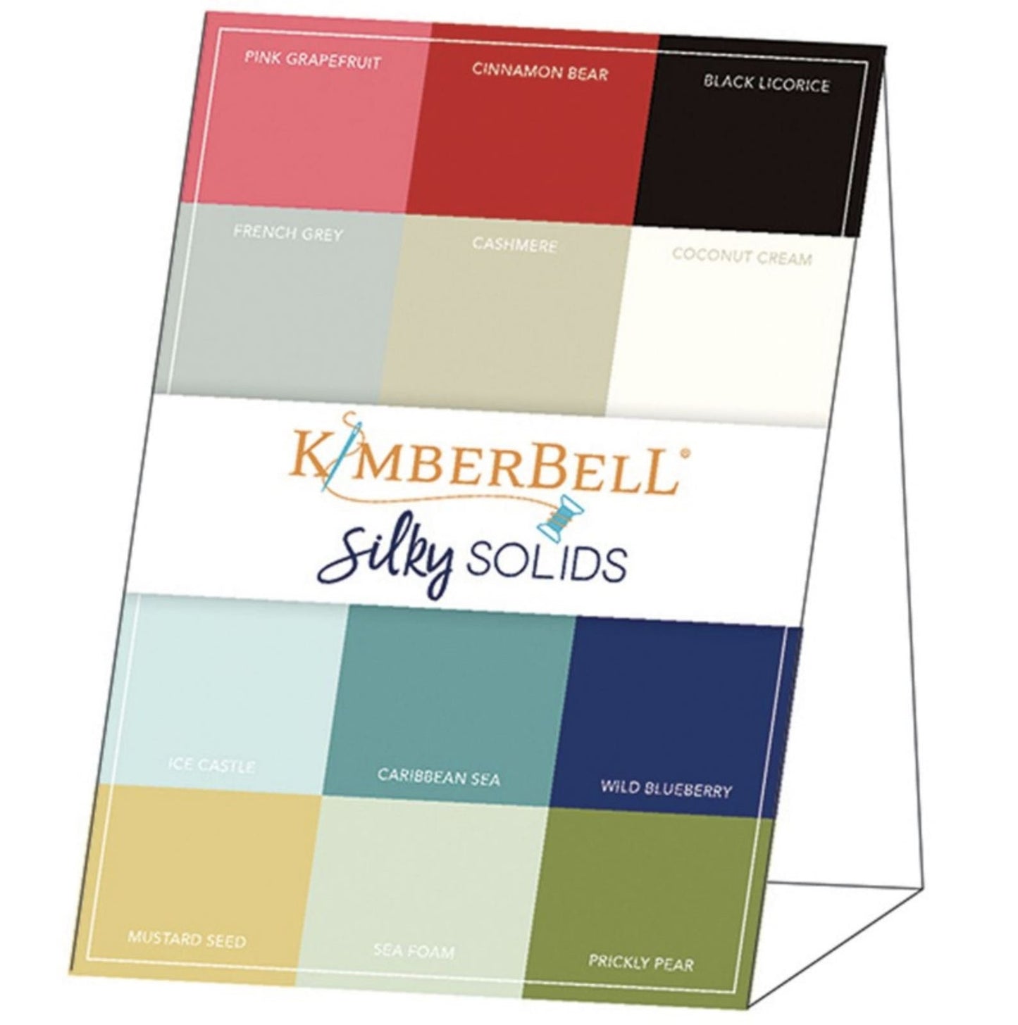 Kimberbell Silky Solids Fabrics (Sold by the Yard) Various Color Options. Use drop down menu to make selection