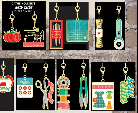 Moda Zipper Pulls 2 Count
