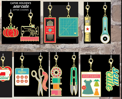 Moda Zipper Pulls 2 Count