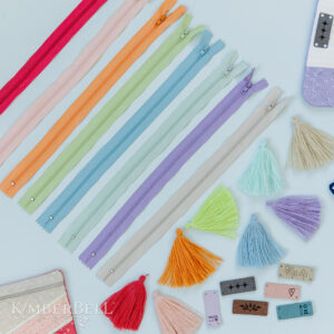 Kimberbell Pretty & Posh Zipper Pouches Embellishment Kit KDKB1266