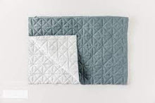 Load image into Gallery viewer, Kimberbell: Kimberblanks Quilted Pillow Blank, Patriot Blue Linen KDKB2436