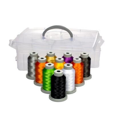 Kimberbell Candy Corn Quilt Shoppe Thread Collection For Hometown Halloween- 61024