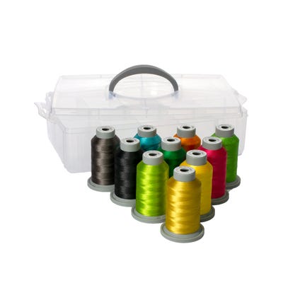 Kimberbell Luck O' the Gnome Thread Set Collection - 61018 Glide by Filtec 10 Colors