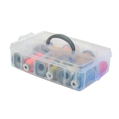 Kimberbell Spring Showers Thread Collection- 61028 By Filtec 12  Colors - BOXED or BROWN BOX SPECIAL