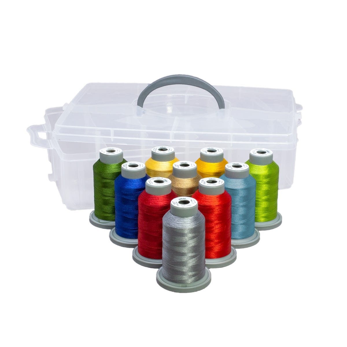 Kimberbell Red, White & Bloom and Main Street Celebration Collection - 61015 Glide THread Set