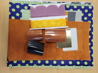 Kimberbell Home is Where the Haunt is Pillow FABRIC KIT with Embellishment Kit