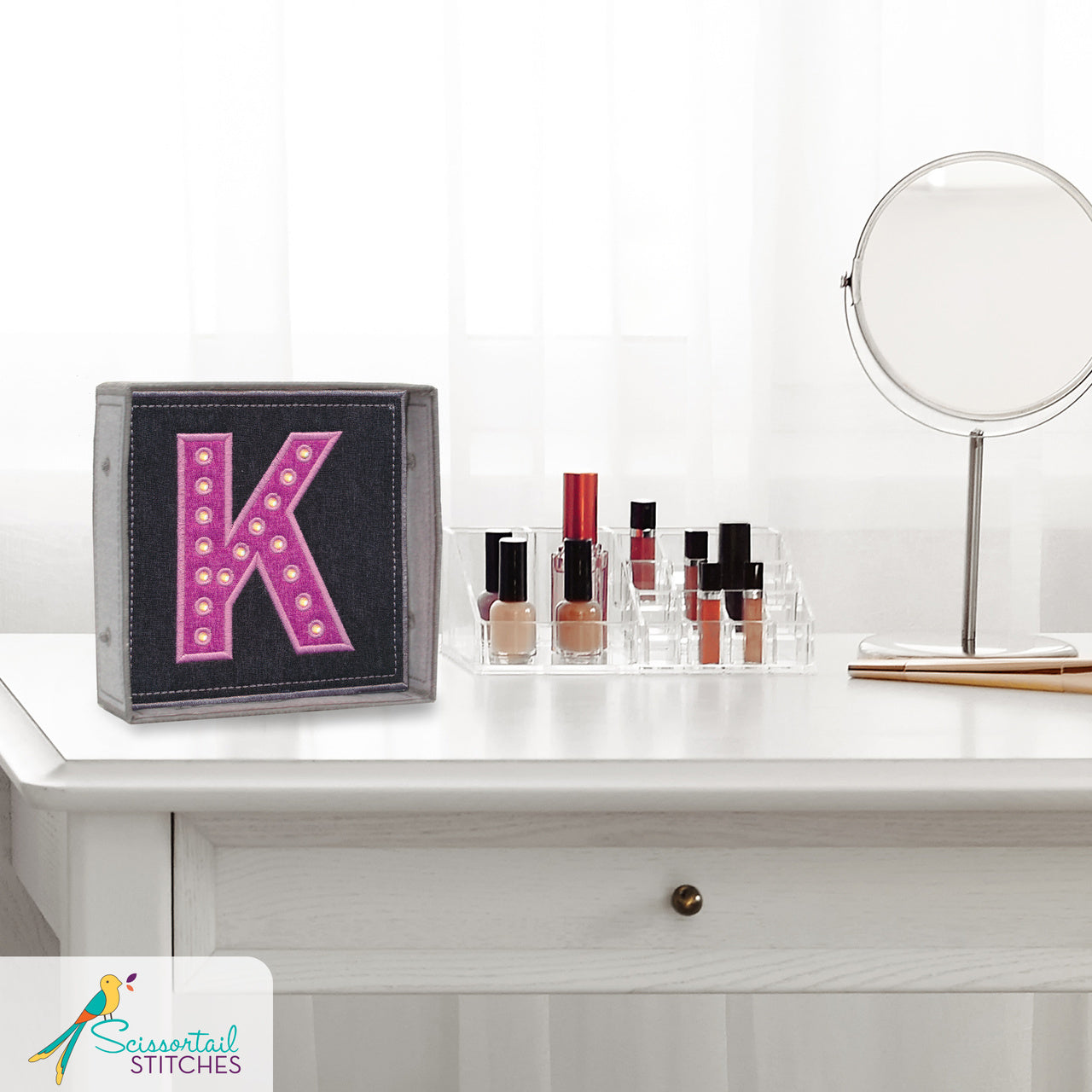 51264 SCISSORTAIL STITCHES OESD Freestanding Lighted Letters