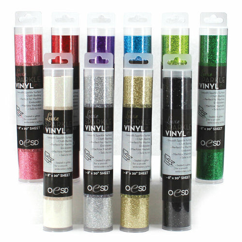 OESD Luxe Sparkle Vinyl in 10 Colors