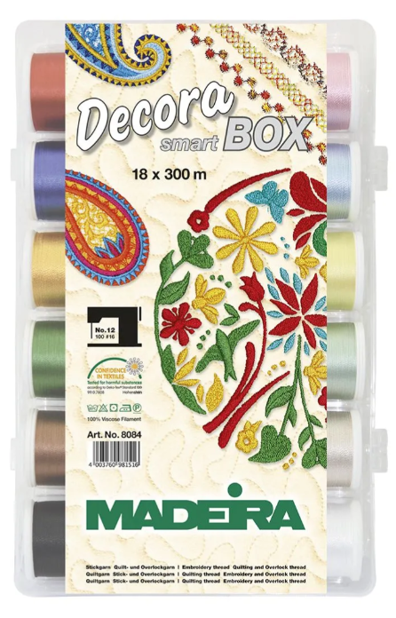 Madeira Decora No.12 18 Spool Smartbox #8084