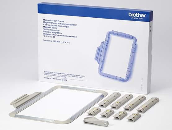 Brother Luminaire Upgrade Premium Pack II with New Brother Magnetic hoop