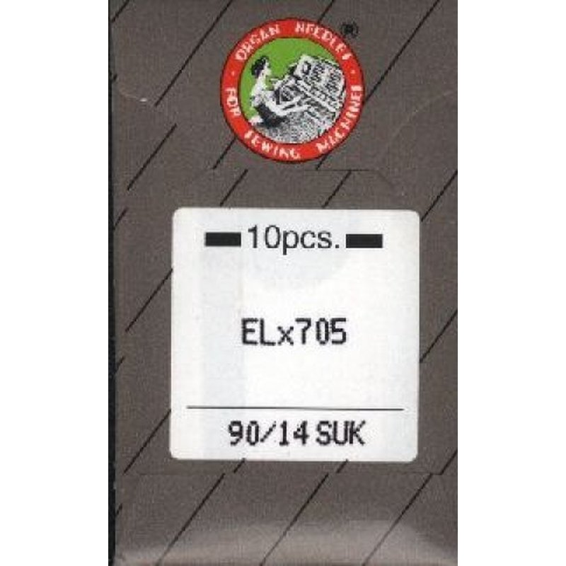 Organ Needles ELx705 90/14 10 pack
