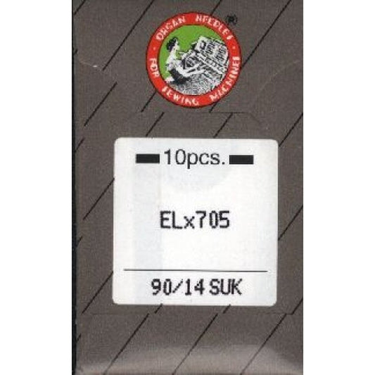 Organ Needles ELx705 90/14 10 pack