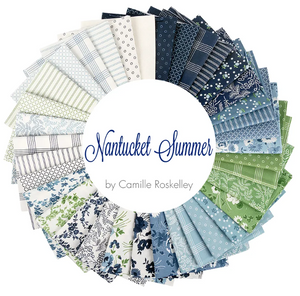 Nantucket Summer Fat Quarter Bundle Camille Roskelley for Moda Fabrics 55260AB
