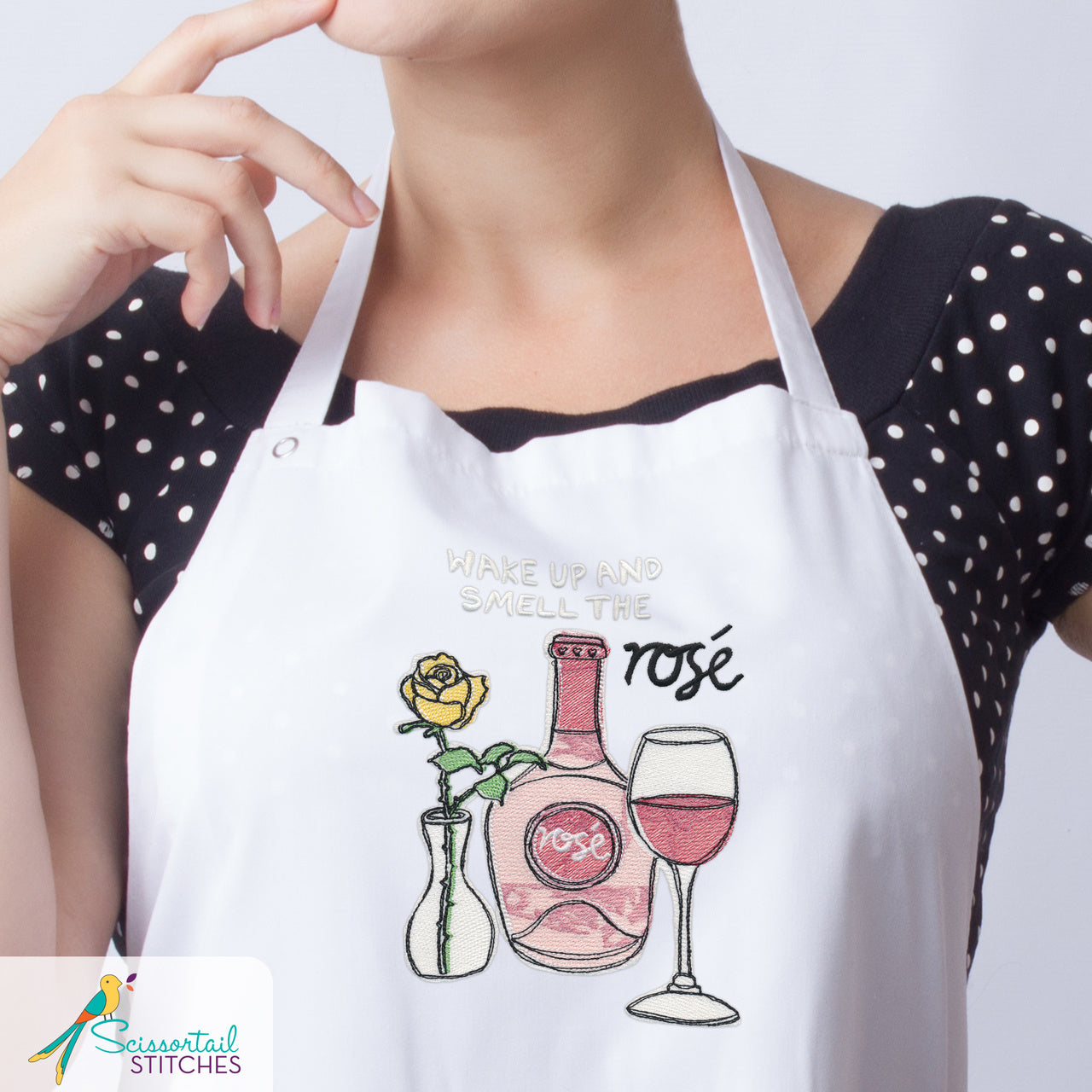 90027 SCISSORTAIL STITCHES OESD Embroidery Design CD: I Think You're Neat by Vicky Yorke