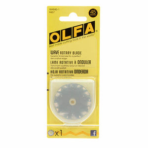 Olfa Wave Rotary Blade 45mm 1 pieces WAB45-1