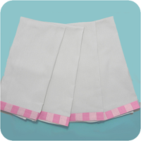 Load image into Gallery viewer, Vintage Gingham Plaid Trimmed Tea Towels