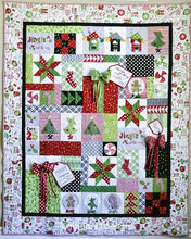 Load image into Gallery viewer, Jingle All the Way - Quilt Fabric KIT - Kim Christopherson - Kimberbell - Maywood Studios - Christmas Quilt Black or White Border