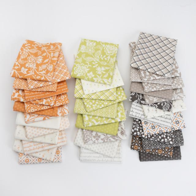 Pumpkins Blossoms Jelly Roll 20420JR Moda Precuts