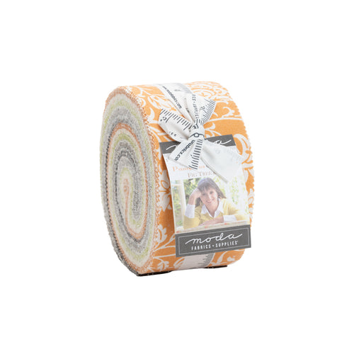 Pumpkins Blossoms Jelly Roll 20420JR Moda Precuts