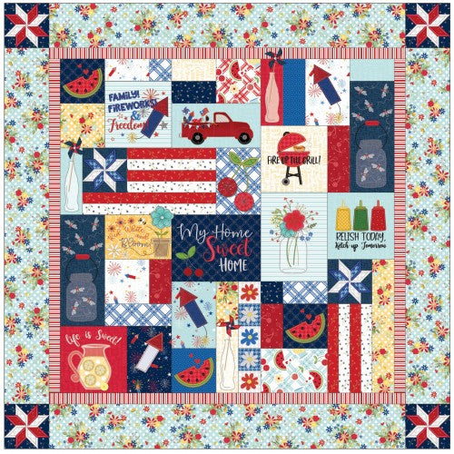 Kimberbell KD809 Red, White & Bloom Machine Embroidery CD