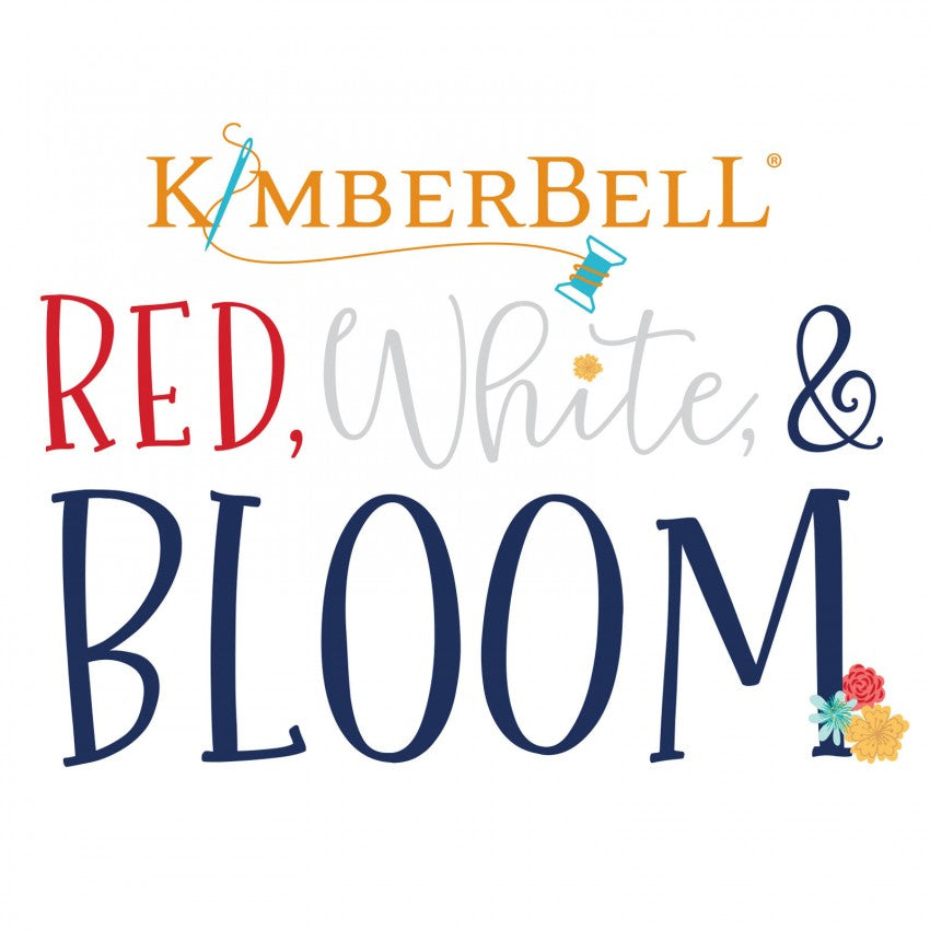 Kimberbell Red White & Bloom Embellishment Kit KDKB1242