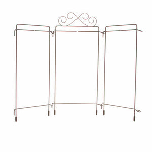 4in x 9in Table Top Tri-Stand Hanger (White or Grey)