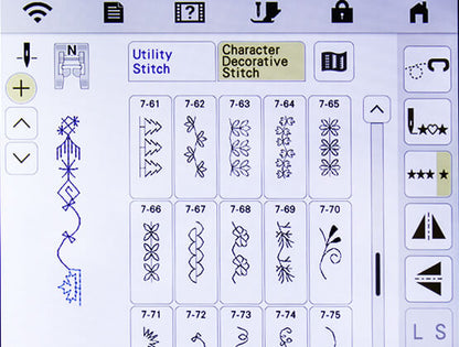Brother Stellaire Sewing and Embroidery Machine / Item # XJ1