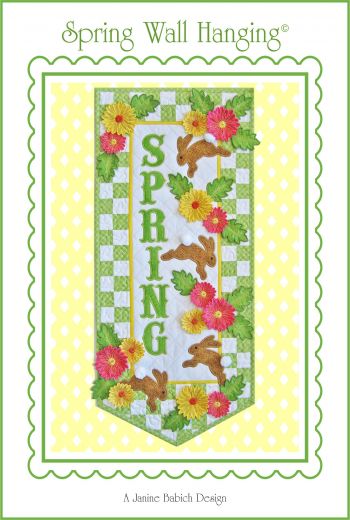 Janine Babich Spring Wall Hanging Design