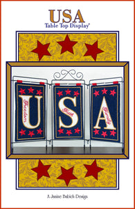 Janine Babich USA Table Top Display Embroidery Design  JBDUSA