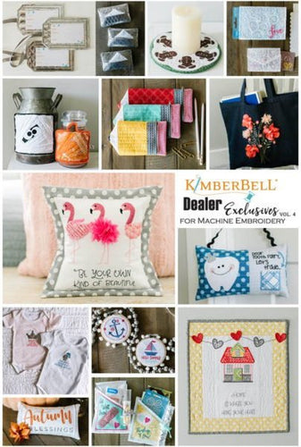 Kimberbell Club 2020 Volume 4 Dealer Exclusives - Designs and Instructions LOCAL PICKUP ONLY