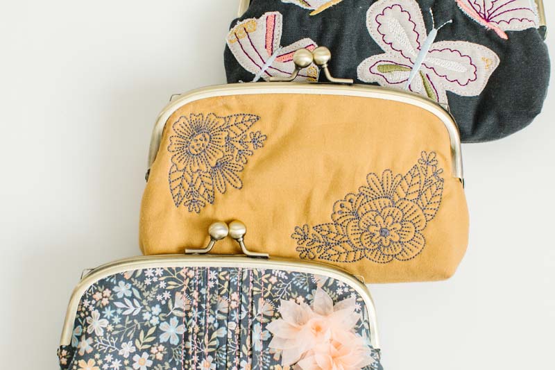 Kimberbell Embroidery Design Keepsake Clasp Purses kd578